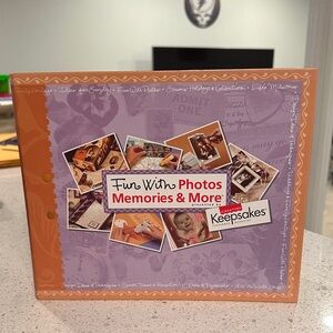 Creative Keepsakes Photo Album with Scrapbooking Ideaa